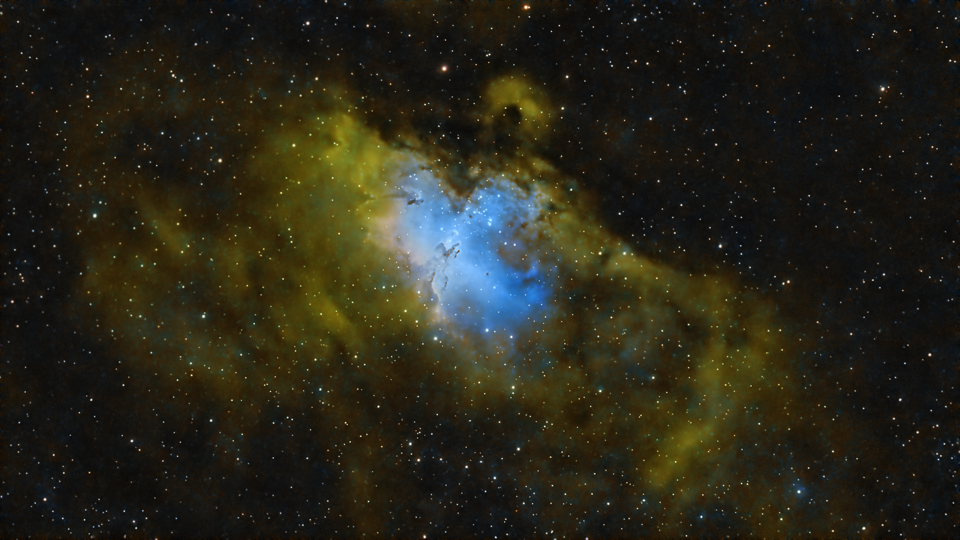 M16, Nébuleuse de l&rsquo;Aigle (IC4703)